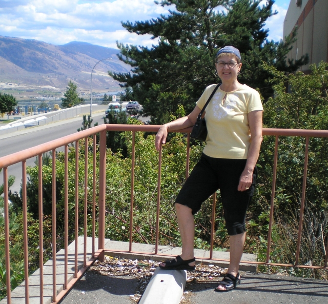 Click here to enlarge this picture of Marie at Kamloops
